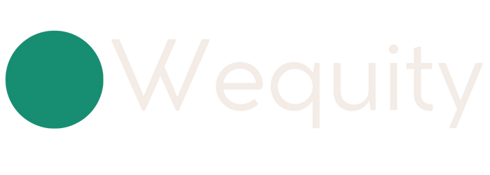 Logo da Wequity em versão branca